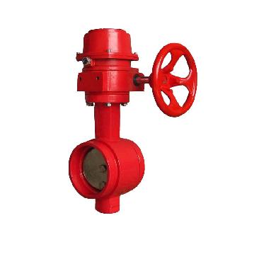 grooved end butterfly valve